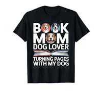 Livre Dog Lover Turning Pages with My Dog T-Shirt