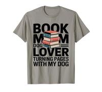 Livre Dog Lover Turning Pages with My Dog T-Shirt