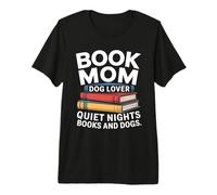 Livre Dog Lover Turning Pages with My Dog T-Shirt Haut de Gamme
