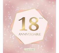 Livre d'or 18 ans joyeux anniversaire: Idée cadeau pour le 18ème Anniversaire I Souvenir fête Décoration I Registre des cadeaux I Félicitations ... Bleu I Ornements Argentés I Homme et femme