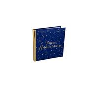 Santex 1 Livre d'or Joyeux Anniversaire Marine et Or