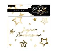 SLA Paris – Livre d'or – Party Chic Sud Trading CD5088 – Anniversaire – Blanc G
