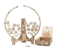 Livre d'or arbre et feuilles d'érable, alternatives de connexion pour invités, livre d'or pour mariage, livre d'or de réception de mariage, livre d'or