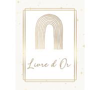 Livre d'or Arc en Ciel: Baptême, Anniversaire, Naissance, Baby Shower, Communion, Confirmation, Mixte, fille, garçon | Grand format | 100 pages à remplir par vos invités