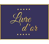 Livre d'Or: Beau livre d'or à compléter de messages personnalisés, félicitations, meilleurs vœux, remerciements, pensées | 20,96 x 15,24 cm, 100 pages