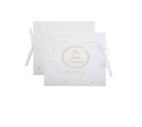 LIVRE DOR CARTON 1ER ANNIVERSAIRE 68P 22X19CM