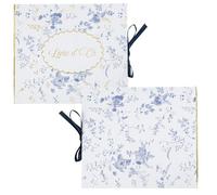 LIVRE D'OR CARTON BRIDGERTON FLEURI 68P 22X19.CM