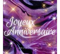 Livre d'or d'anniversaire: Souvenir d'anniversaire pour femme - Violet