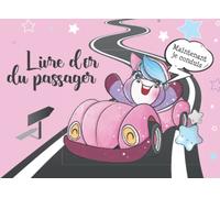 Livre d'or du passager Maintenant je conduis: Cadeau amusant pour un permis de conduire réussi | Livre d'or à remplir pour la voiture | Cadeau pour ... l'examen du permis de conduire | Motif lama