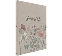 Livre d'or éclat 80 pages CEANOTHE Marron clair 80 pages - Fabriqué en France Marron G