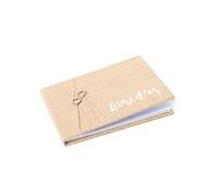 Générique - Livre d'or en Jute 64 Pages 16,5 x 24 cm