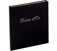 Livre d'or Exacompta Balacron avec titre 21x19cm Noir 140p G