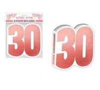 livre d'or femme 30 aine - sud trading cd4609v30 Multicolore G