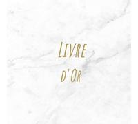 LIVRE D'OR: Livre d'or effet marbre pour célébrer un évènement : mariage, anniversaire, départ en retraite... - 100 pages vierges - 20,95 x 20,95 cm