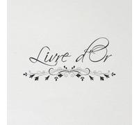 Livre D'or: Livre Dor Mariages, Pacs, Retraites, Anniversaires, Noces, Baby Shower... Papier Blanc Et Noir 100 Pages À Remplir 8,25" X 8,25