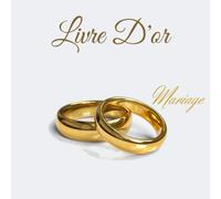 Livre D'Or, Mariage: Beau carnet de 25 pages élégantes lignées | Livre d'Or pour mariés | À remplir | Dimensions 21cm x 21cm