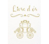 Livre d'or: Mariage, Pacs, baptême, anniversaire, EVJF, Baby shower | Or, Doré, Blanc, Romantique | Chic, Amour, Bohème, Champêtre