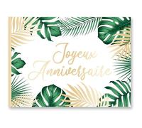 STC - Livre D Or Anniversaire Tropical Party 20P 15X21CM