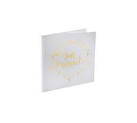 Livre d'or - NO NAME - Just Married - Blanc - 24x24 cm - 20 pages