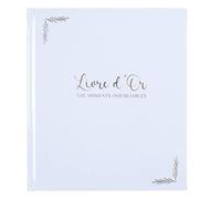 Livre d'or ""Nos moments inoubliables"" 20 x 25 cm de 40 pages blanches
