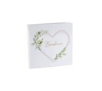 Santex – Livre d'or Ô Bonheur – Mariage – Couverture illustrée – 20 pages – Blanc