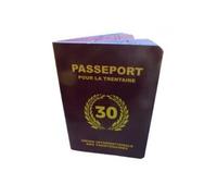 Livre d'Or Passeport 30, 40, 50, 60 ans ou Retraite Couleur Marron passeport_type pour la trentaine Marron