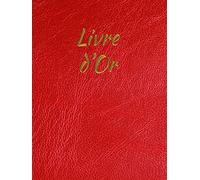 Livre d'Or Rouge: Collection Classique rigide avec 100 pages à remplir pour un mariage, un anniversaire, un Baby Shower, un départ à la retraite, une ... de vacances et chambres d'hôtes, gîtes.