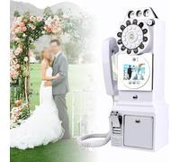 Livre D'or Vidéo Pour Mariage, Carte Mémoire 32GB, Enregistrez Et Préservez Vos Moments Spéciaux Pour Des Fêtes Mémorables, Comme Des Fiançailles, Des Anniversaires Ou Des Remises De Diplômes(White)