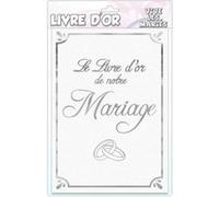 livre d'or vive les mariés format a4 - surprisez vous ldorm Blanc G