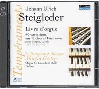 Livre D'orgue : 40 Variations Sur Le Choral "Vater Unser" Pour L'orgue, La Voix Et Les Instruments