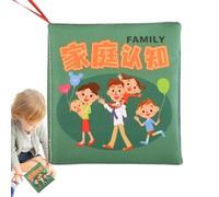 Livre doux, livre en tissu doux | Livres pour susciter la curiosité, 9 mois, améliore l'observation et la mémoire