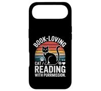 Livre drôle Aimant Lire avec purrmission Coque pour iPhone Air