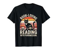 Livre drôle Aimant Lire avec purrmission T-Shirt