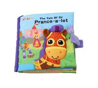 Livre Éducatif En Tissu Pour Bébés, Style Animal, Cheval, Nouveau-Né, Jouets Pour Bébés, Hochets, Mobiles
