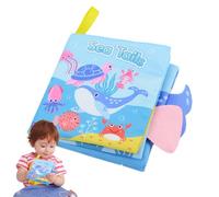 Livre éducatif en tissu pour,Livres en tissu pour | Jouets sensoriels froissés pour - Livres froissés doux en tactile et tactile, jouets sensoriels pour, jouet éducatif cognitif 3D po