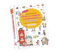 Livre éducatif et Parlant pour l ' école préscolaire à la Maison: 500 Mots, 18 sujets Amusants, Cahier d ' Exercices de vocabulaire Anglais