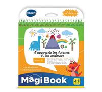 VTech - MagiBook, Livre Éducatif Enfant Niveau 1 J'apprends Les Formes et Les Couleurs, Pages Illustrées et Interactives, Cadeau Garçon et Fille de 2 Ans à 5 Ans - Contenu en Français
