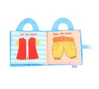 Livre En Tissu Doux Pour Bébé, Apprentissage Des Compétences De Vie De Base, Planche D'Activités Créatives, Montessori, Éducation Précoce, Jouets De Développement