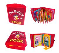 Livre En Tissu Non Tissé Pour Enfants, Livre D'images, Manuel, Livre D'apprentissage Montessori Pour Bébé, Jouets Éducatifs Précoces, Développement Cognitif