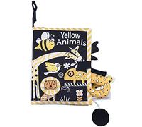 Livre en tissu pour bébé - Livre d'or 3D - Livre d'images interactif - Jouet pour bébé à partir de 6 mois - Livre de jeu éducatif pour garçons et filles