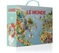 Livre et puzzle cherche et trouve - Le Monde Carolina Grosa (Auteur), Cécile Breffort (Traduction)