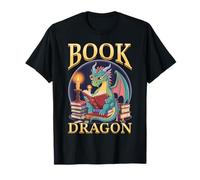Livre fantastique lisant des créatures mythiques T-Shirt