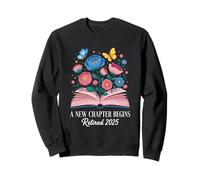 Livre floral Un nouveau chapitre commence, un enseignant à Sweatshirt