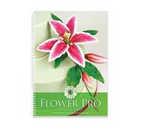 Livre Flower Pro Volume Two de Nicholas Lodge, Confection de fleurs en sucre, comprend le guide des tailles du gâteau et du métier de Sugarcraft