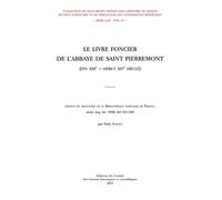 Livre foncier de l'abbaye de saint pierremont - Yoric Schleef - Comite Des Travaux Historiques Etscientifiques - broché - Etude