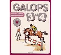 Livre galops 3 et 4 nouvelle édition Vigot Beige TU