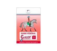 Livre guide fédéral FFE Galop® 1 Blanc TU