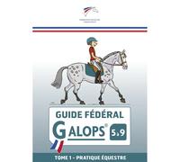 Livre guide fédéral galop 5 à 9 FFE Tome 1 Blanc TU