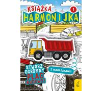Livre Harmonica Créer un grand chantier avec des autocollants Partie 1 Natalia Berlik (Buch auf Polnisch)