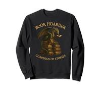 Livre Hoarder Guardian of Stories Dragon Reader Sweatshirt